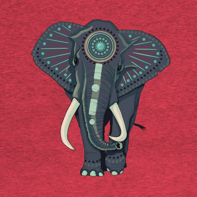 Indian Elephant by Handan